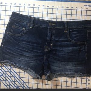 Mossimo boyfriend denim shorts size 8 great style